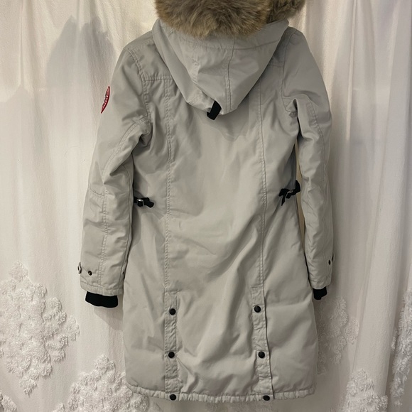 Authentic Canada Goose Kensington  Parka, colour: off white  
Size: XSmall - Picture 3 of 16